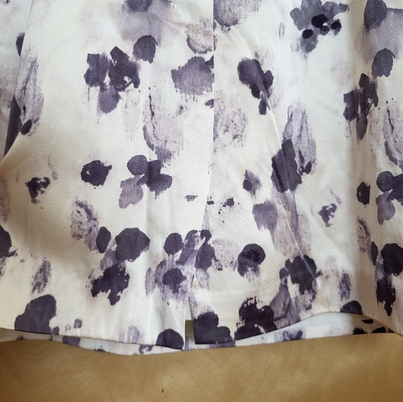 Ann Taylor Petite Abstract Floral Dress - Picture 3 of 8